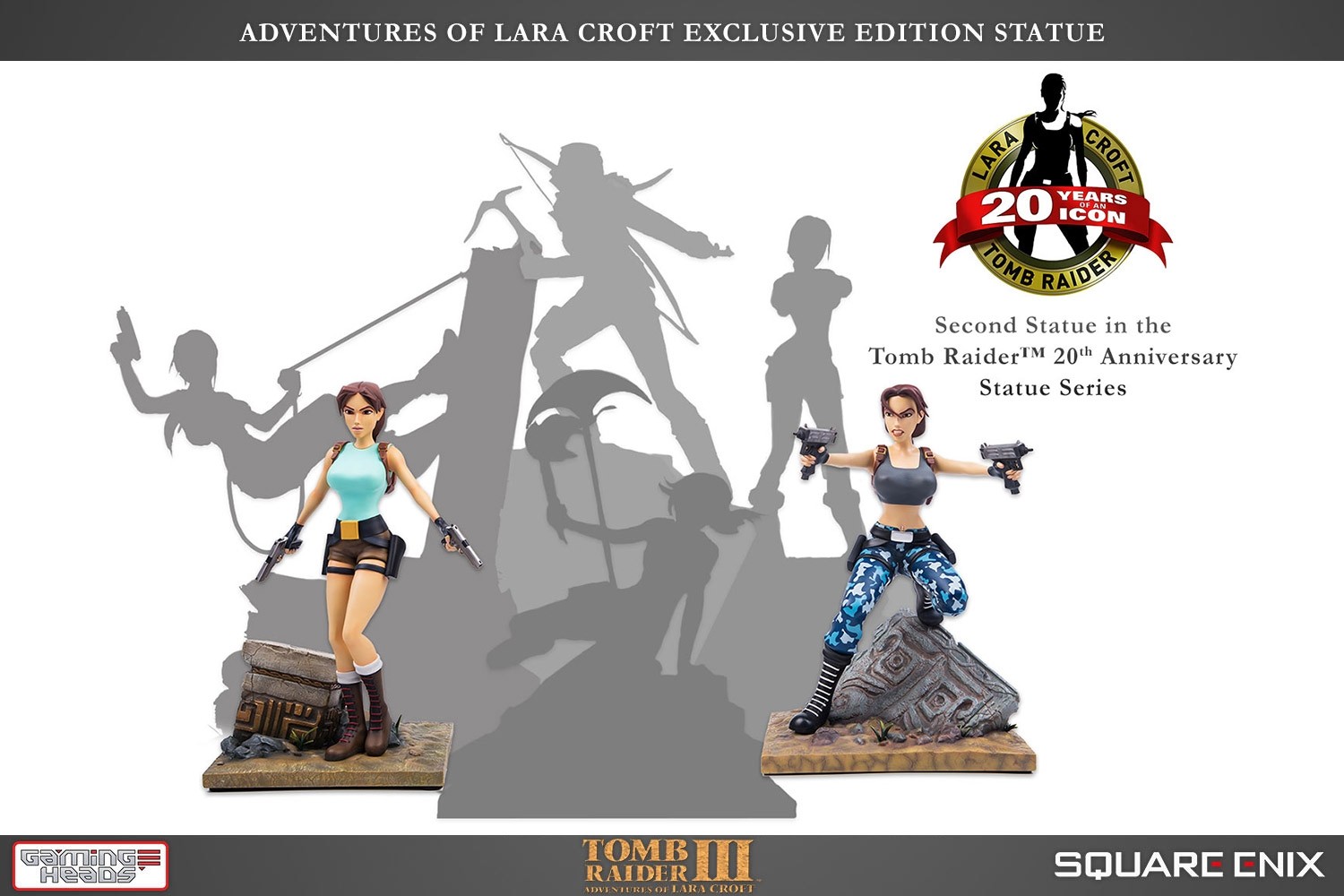 tomb raider 20 statues tr1 tr3
